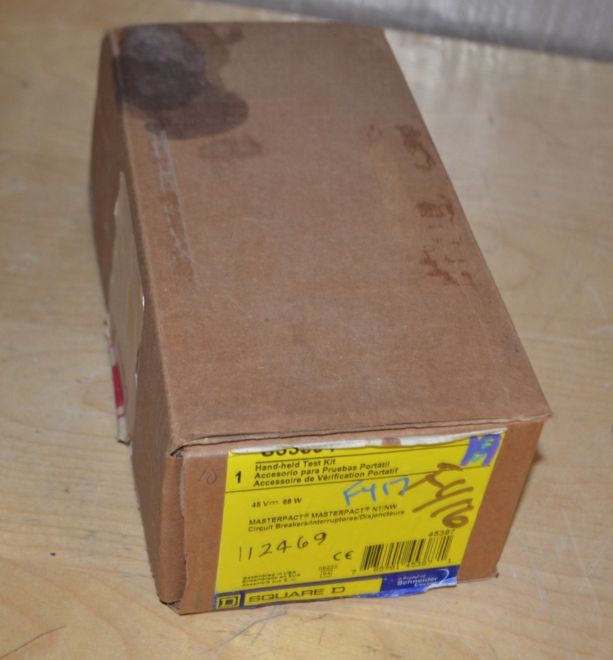 Square D Schneider Electric ~ S33594 Hand Held Breaker Test Kit, HHTK ~ Complete