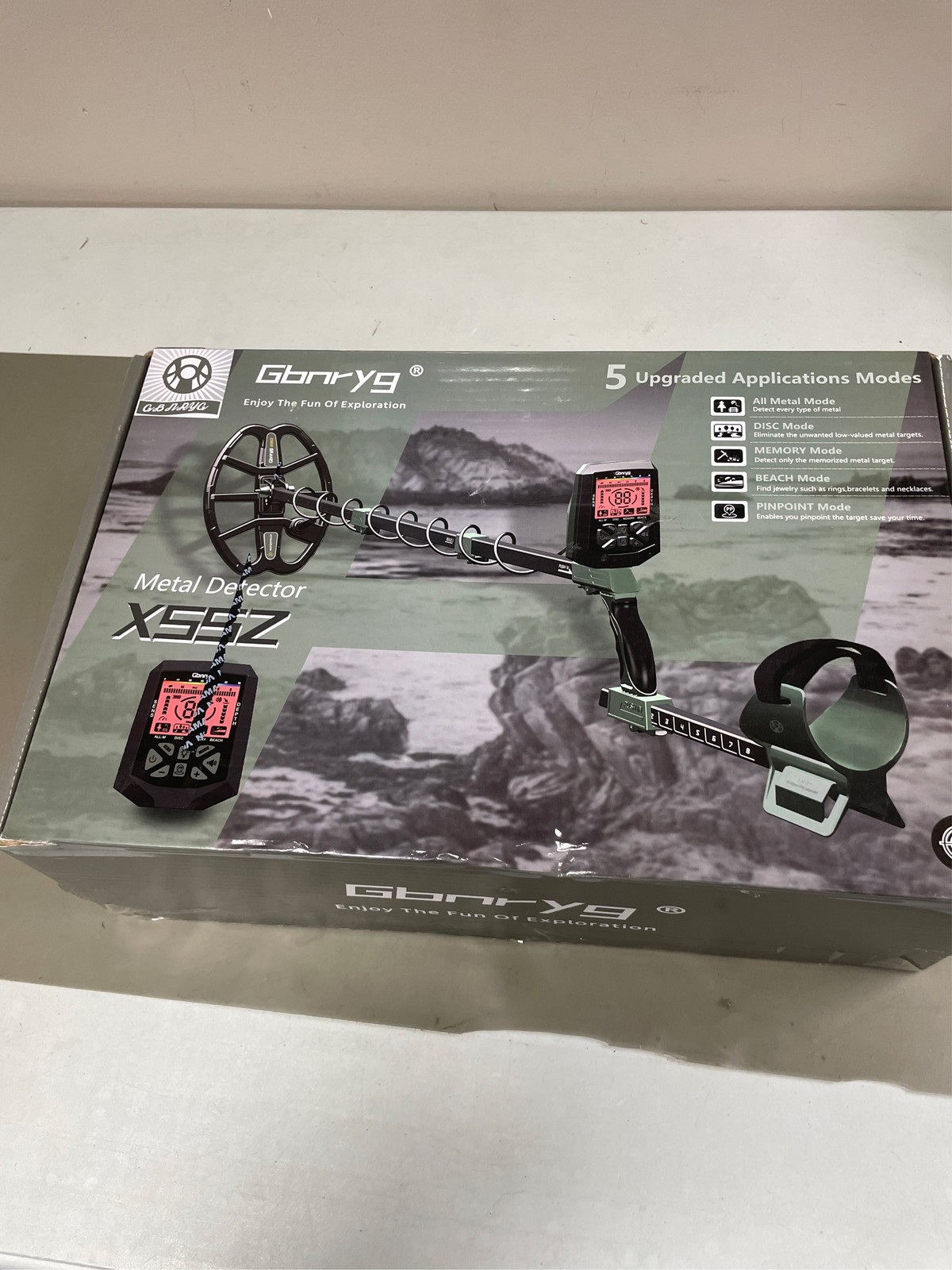 Professional Metal Detector for Adults,12″ IP68 Waterproof Search Coil with LCD