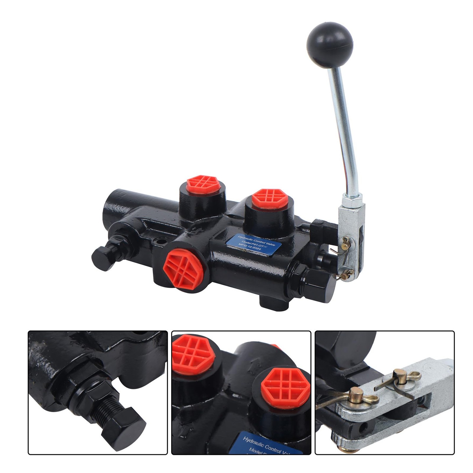 waltyotur 2750 PSI Hydraulic Log Splitter Directional Control Valve Auto Retu…