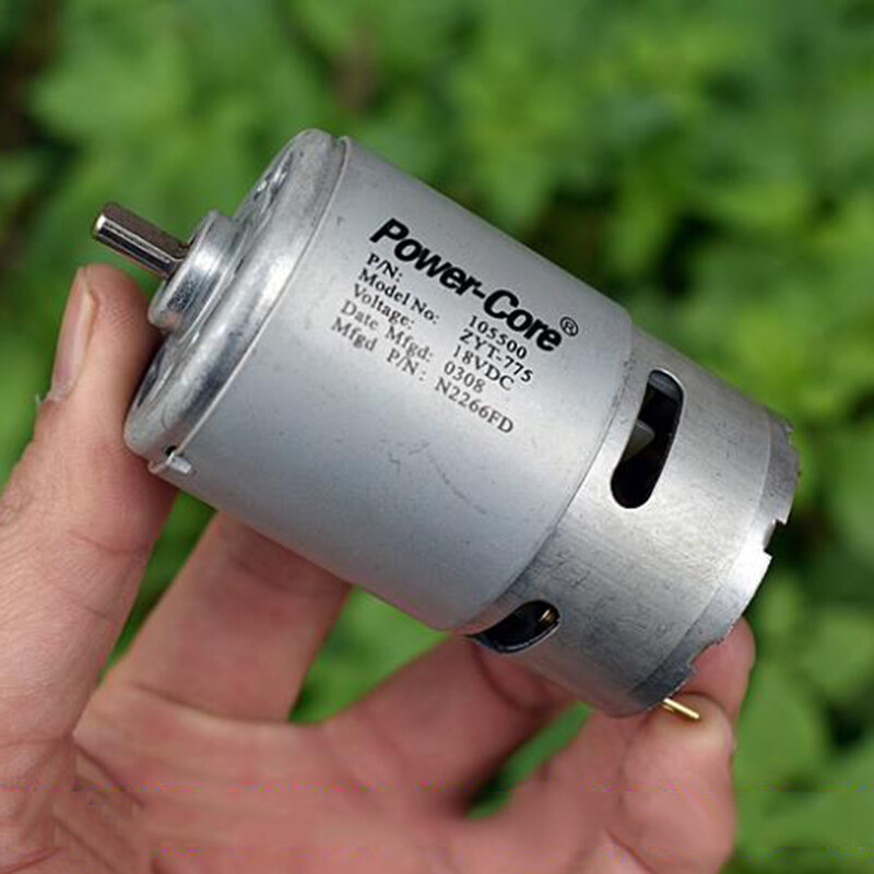 Power-Core RS-775 DC 18V 24V High Speed Large Torque Electric Drill Tool Motor