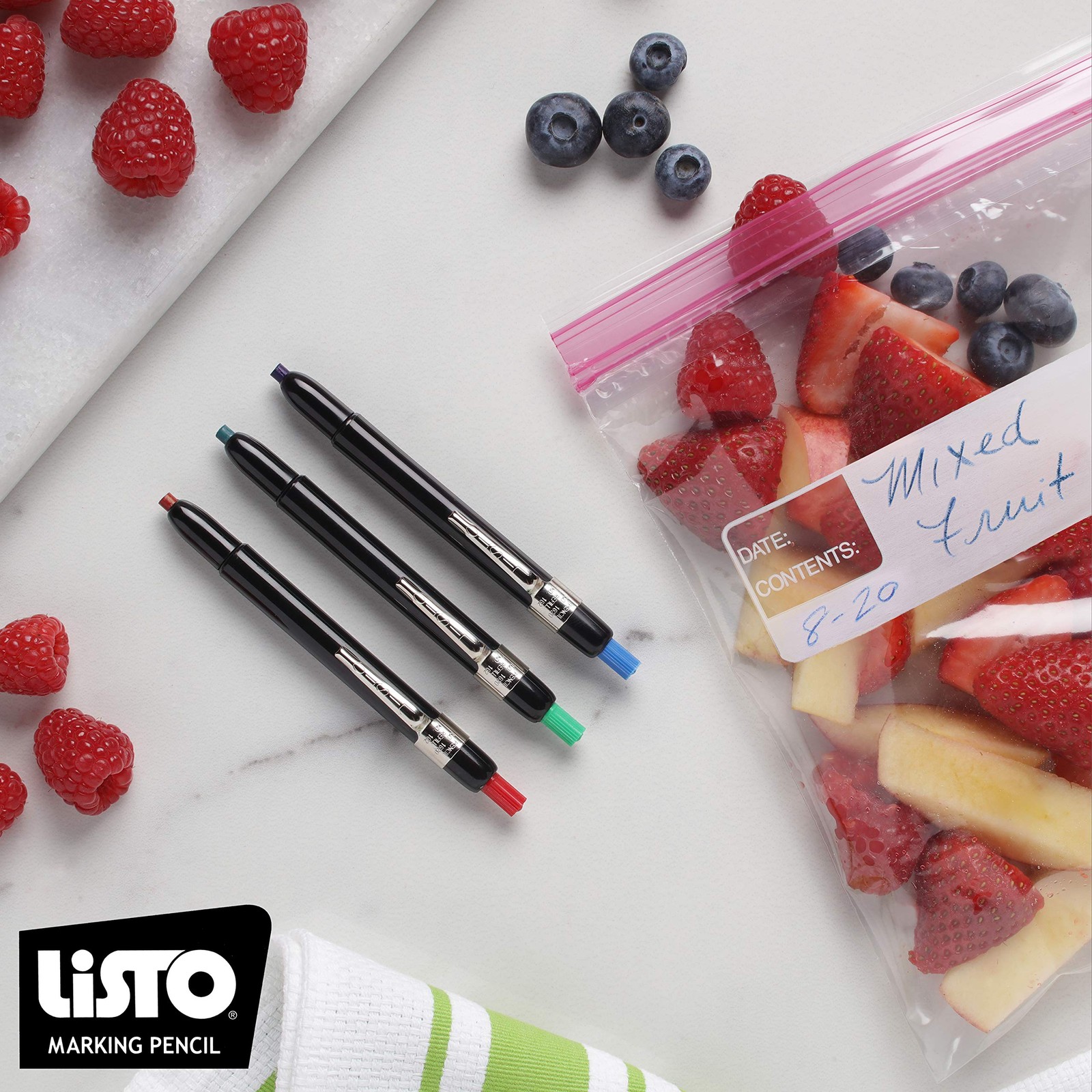 Listo 1620 – Box Of 12 – China Markers/grease Office Product