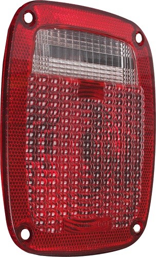 Optronics A60RBP Tail Light Lens, Red