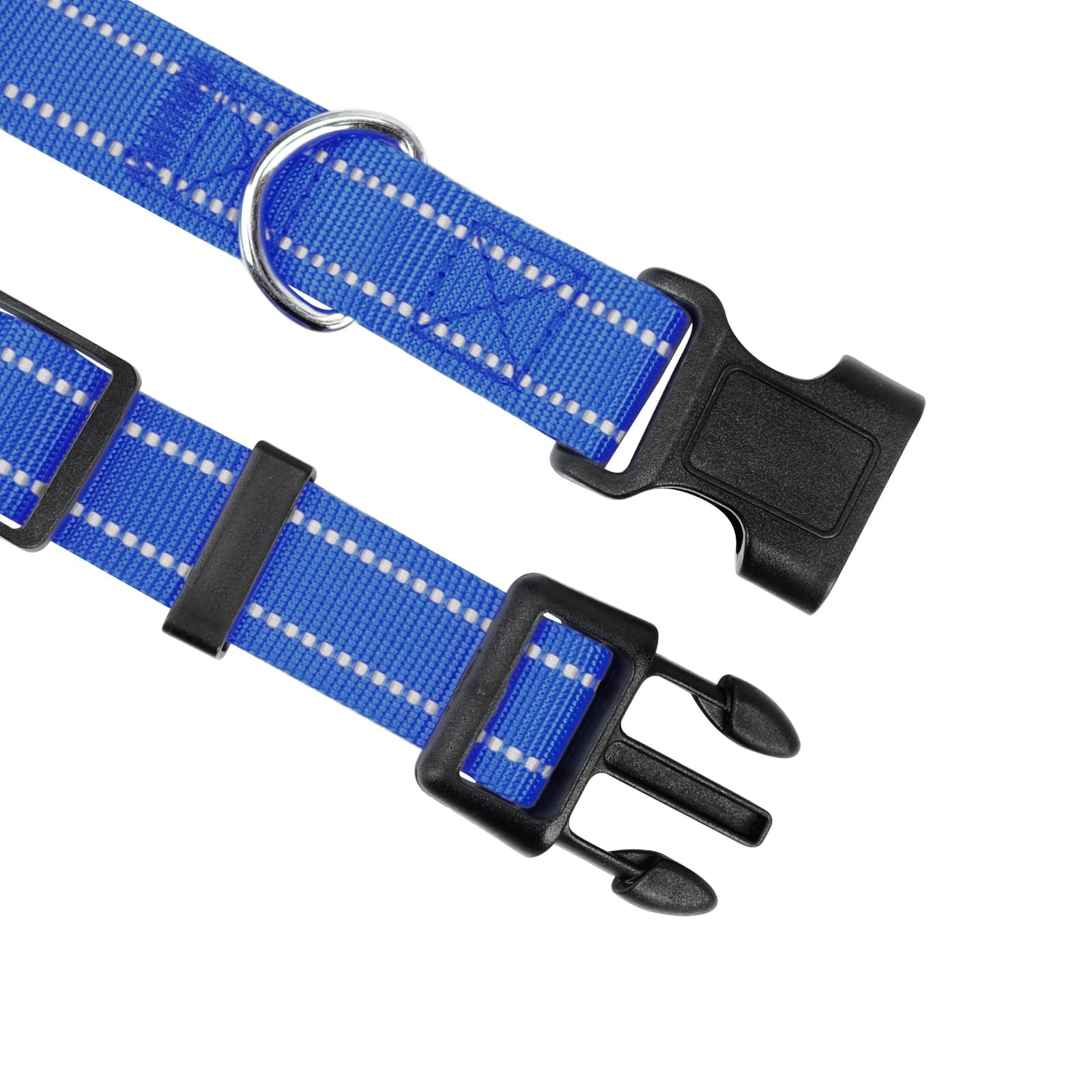 10 Pack Reflective Goat Collar with Crisp Bells,Adjustable Nylon Sheep Collar…