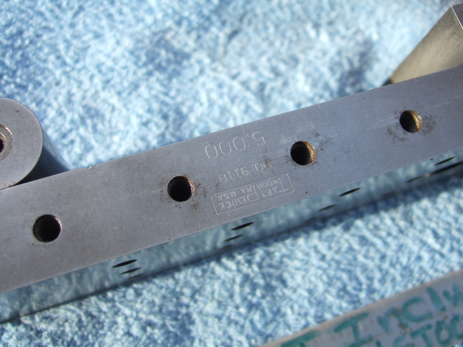 SINE PLATE TAFT-PEIRCE SINE PLATE 1A TOOLMAKER MACHINIST GRIND INSPECT EDM MILL