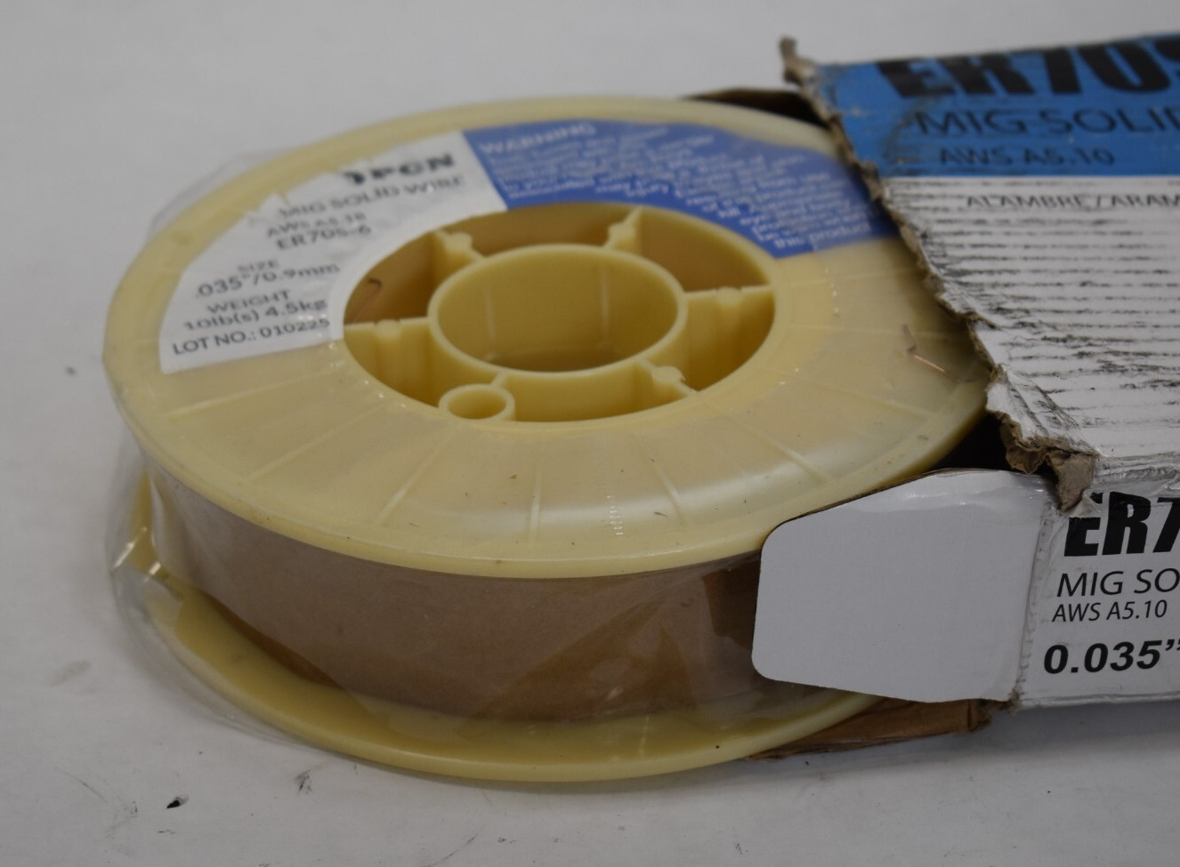 PGN Solid MIG Welding Wire ER70S-6 .035″ x 10lb Spool Mild Steel AWS A5.10