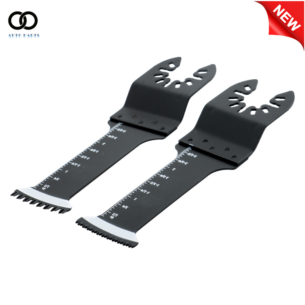 Bi-Metal Japanese Tooth Extra Long Oscillating Tool Blade 15Pcs Multitool Blades