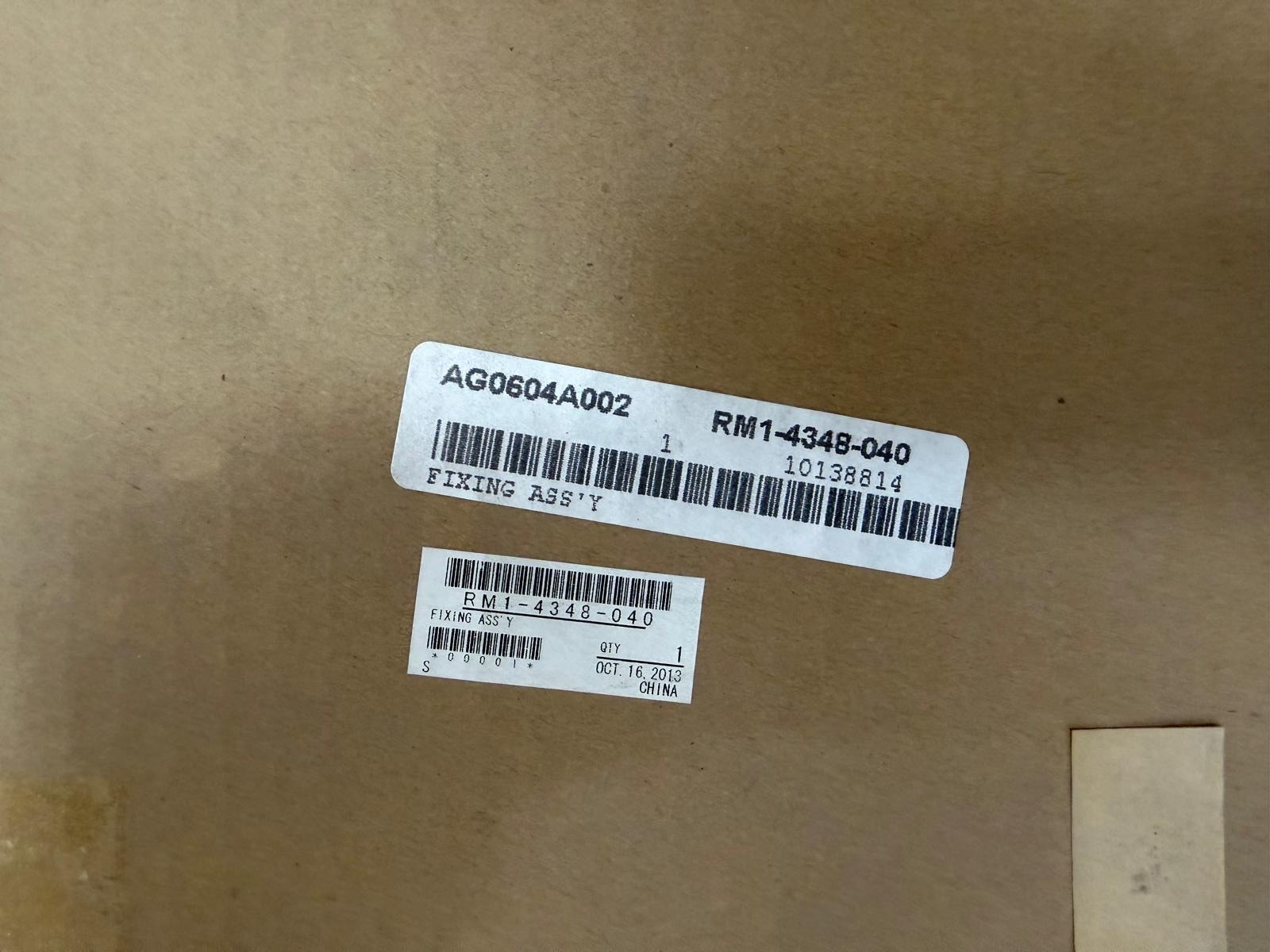 Genuine CANON RM1-4348-040 Fuser Unit, Canon Box