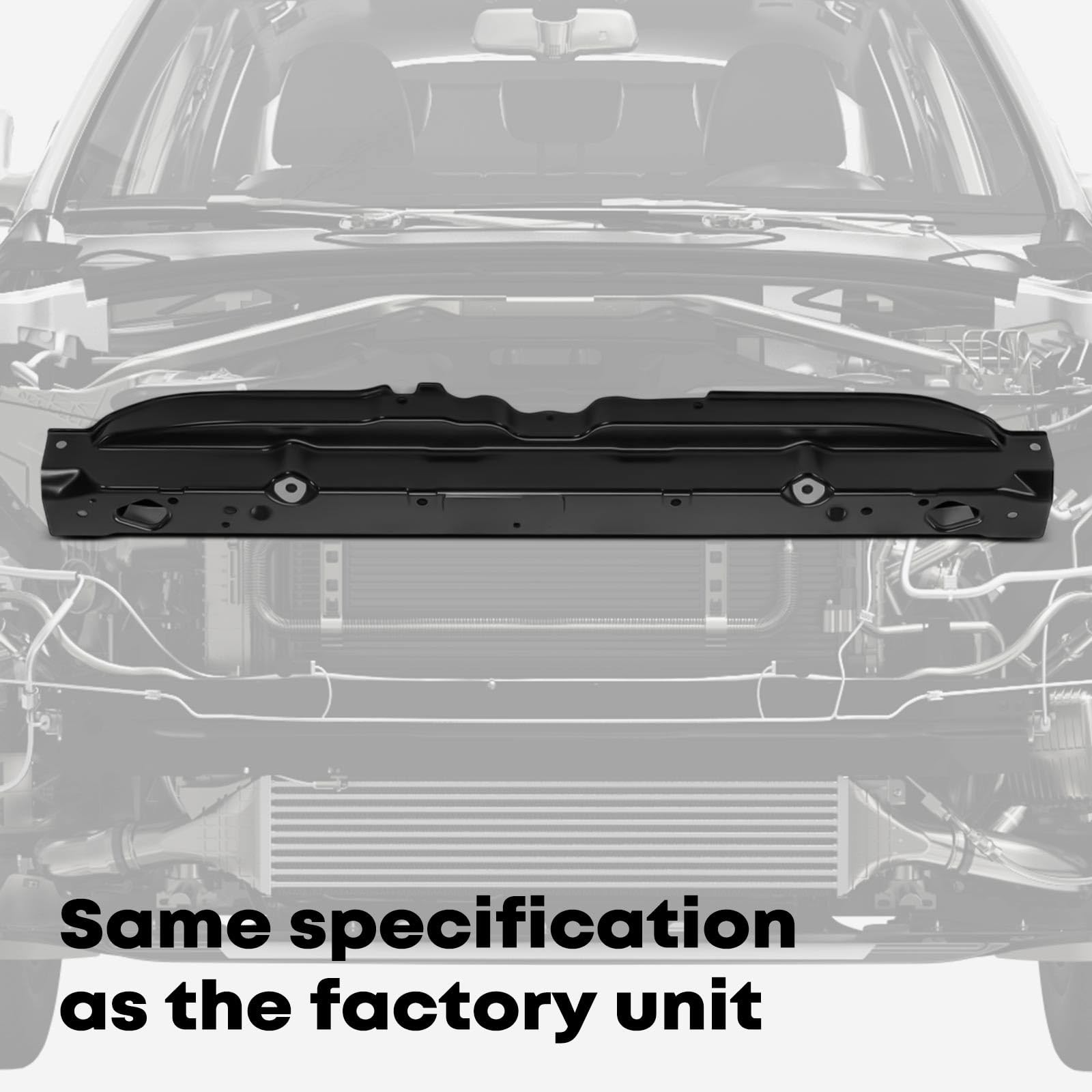 Upper Radiator Support Tie Bar Sienna 2011-2020 Radiator Support Assembly Steel