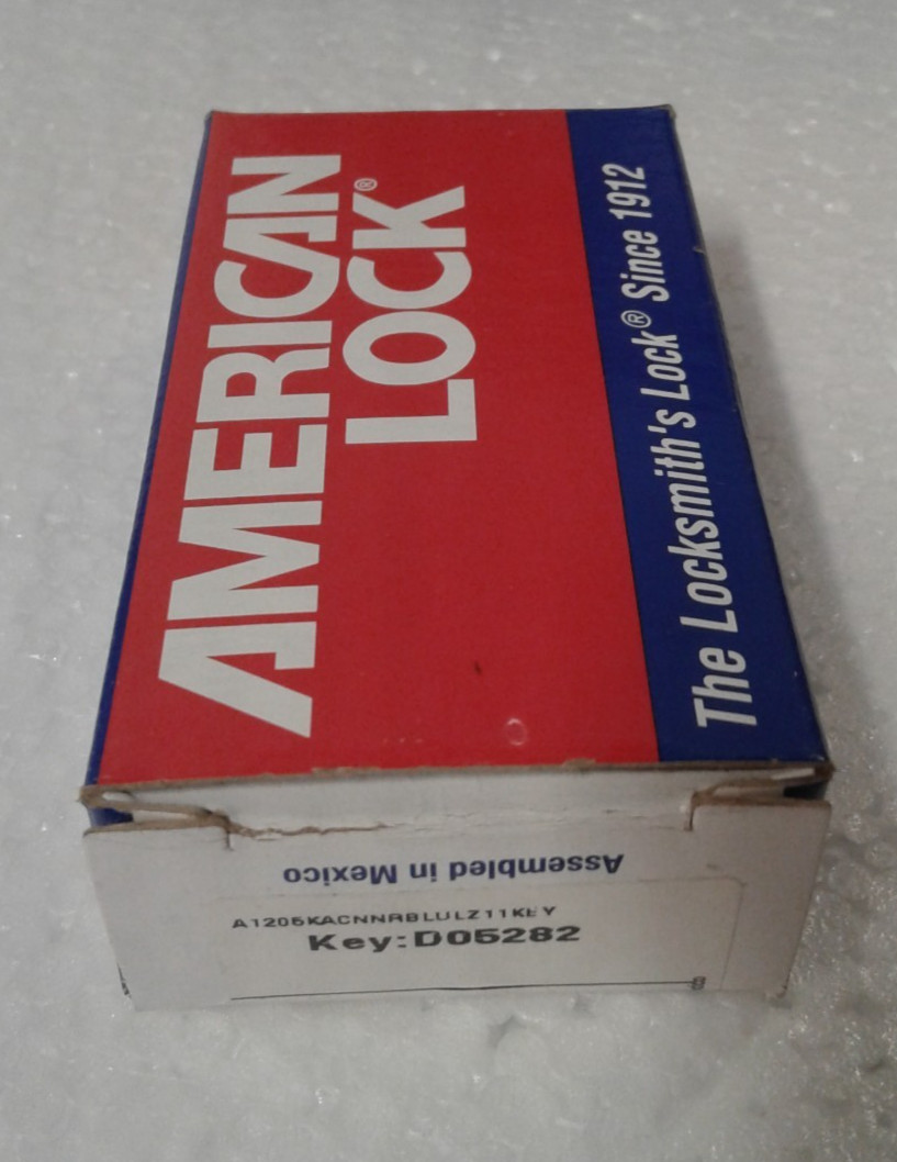 Lot of 6 Master Lock Company A1 American Lock 1-3/4″ Alum. Body Padlock – New