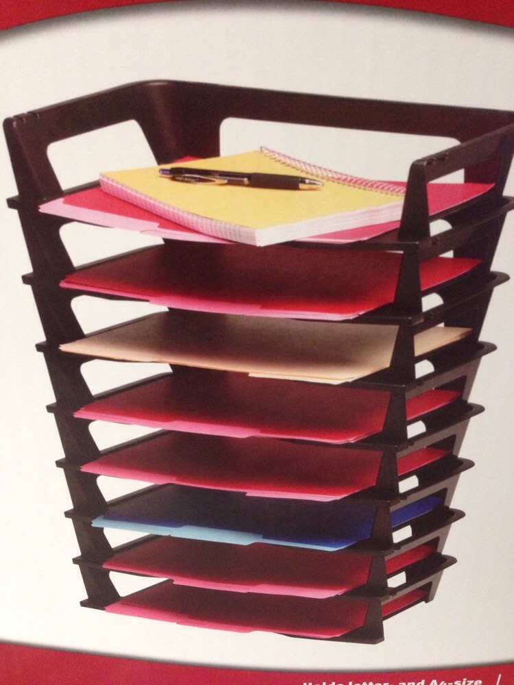 Rubbermaid Regeneration Letter Trays 8 pk