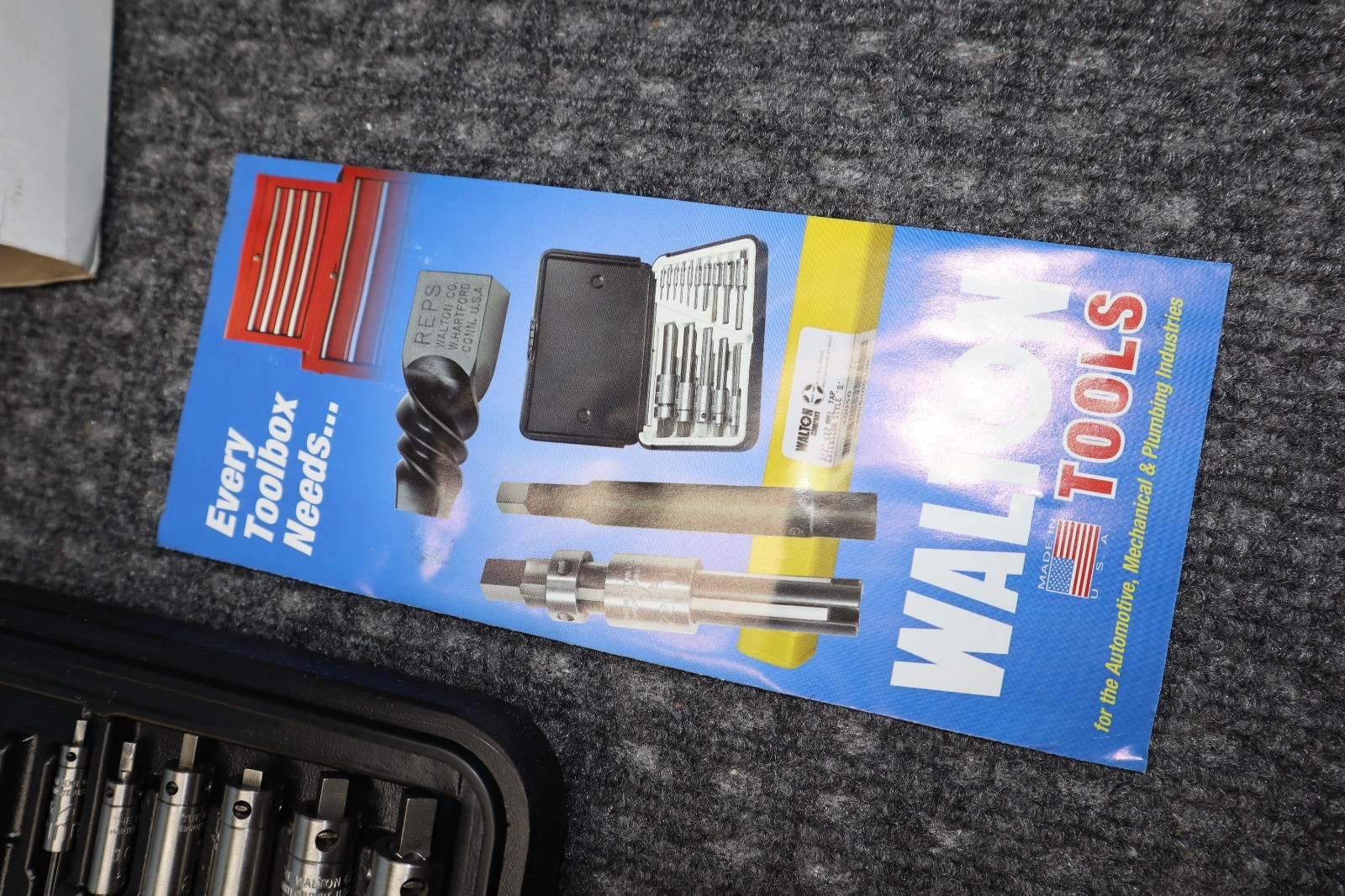 Walton Tools #11 Set of Tap Extractors 18011 11 Piece Set Flute Style New Case