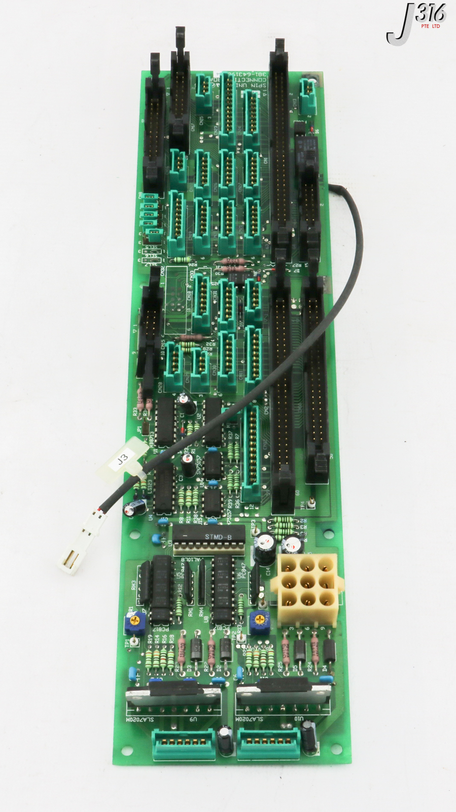 33006 TOKYO ELECTRON PCB, SPIN UNIT CONNECTION BOARD2 381-643196-4