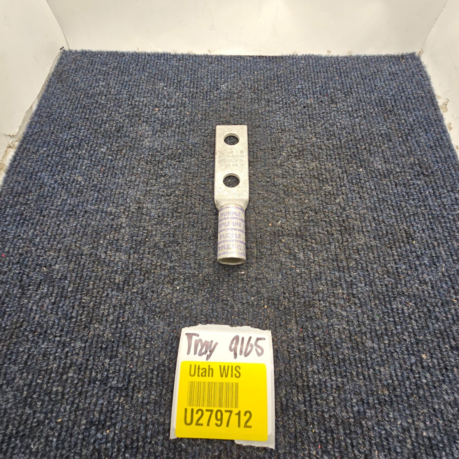 YAZV28-2NTC-FX Purple Die 15: 2-Hole Compression Lug 4/0 550/24 CU