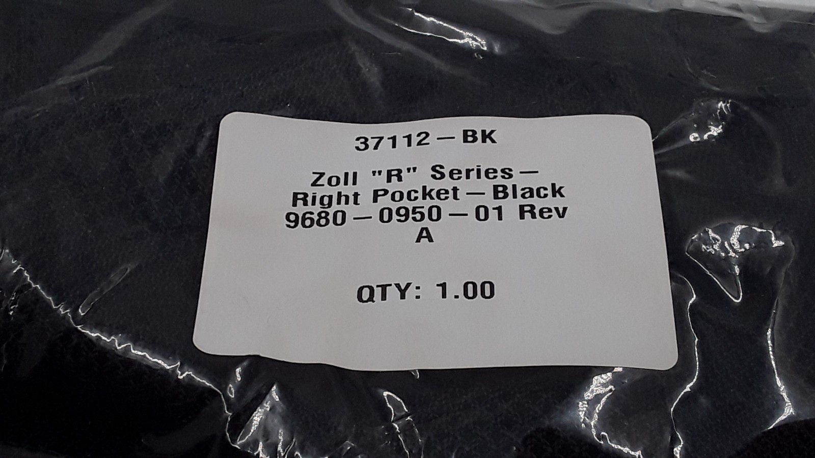 Iron Duck Transport Pouch For Zoll R-Series Item 37112 Right