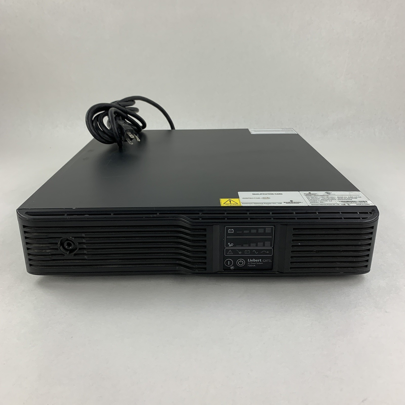 Emerson Liebert GXT3-700RT120 UPS System 700VA 120V No Batteries Tested