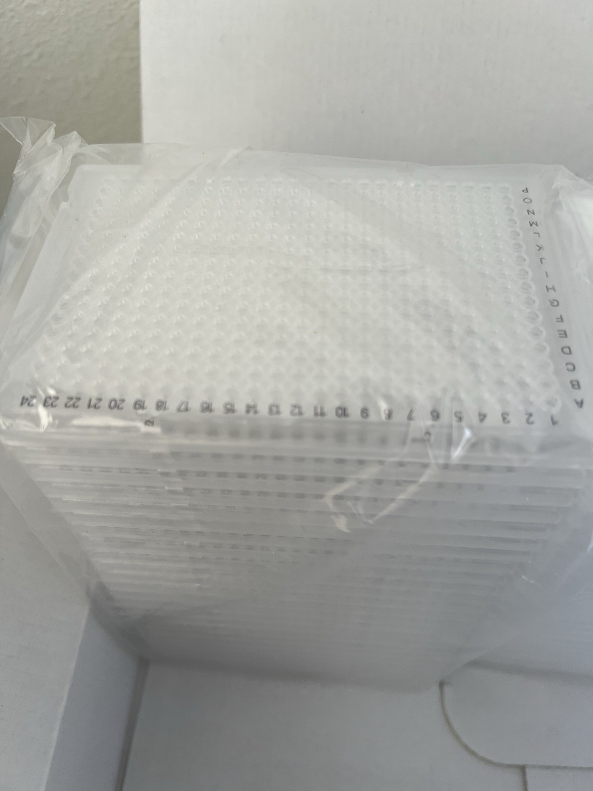 Lot Of 8 Bio-Rad Hard Shell 384 PCR Plate, Thin Wall, Clear/clear HSP3801 50/pk