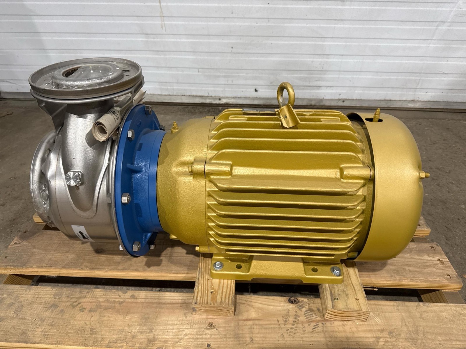 GOULDS 3-SH Stainless End Suction Pump, ESHF/C 3X4X8, 03SH08K6, 20HP, 6″ Imp.