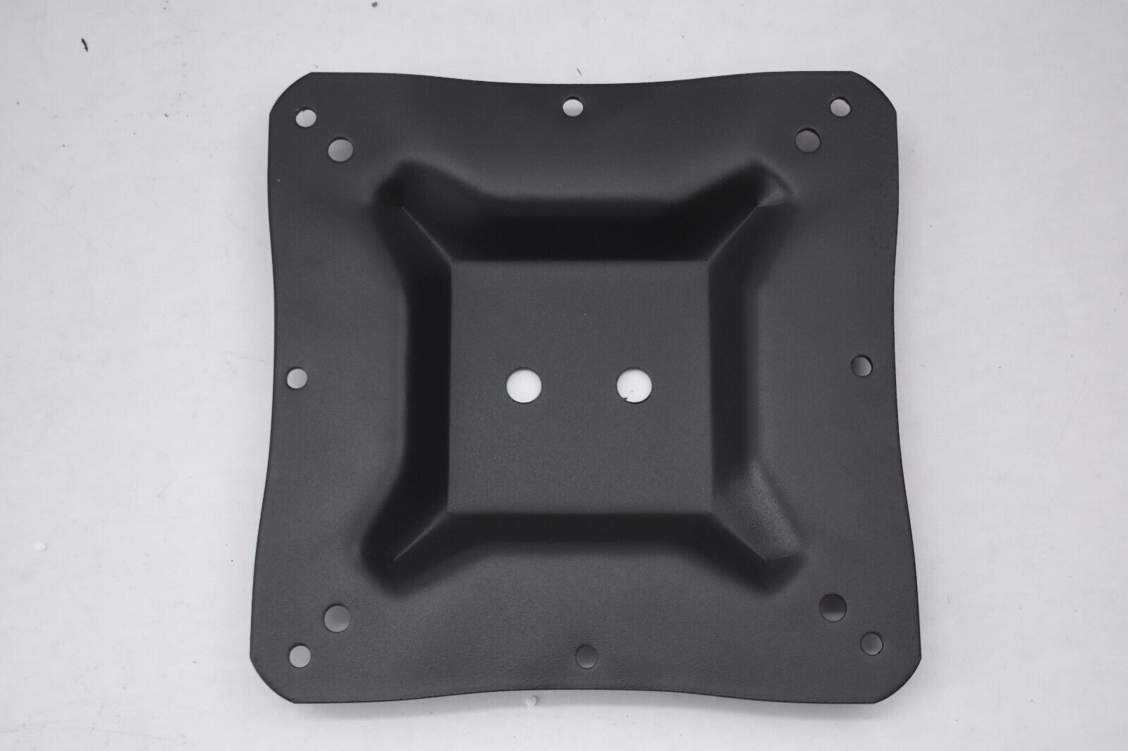Regency Seating Cain 22″ X-Base & Top Plate Black Powder Coated Finish FPO
