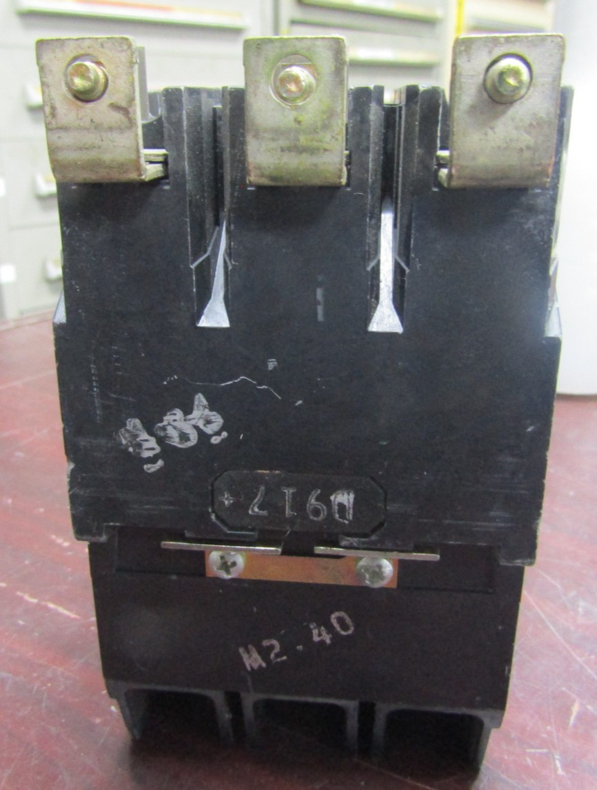😍GE GENERAL ELECTRICS 40A CIRCUIT BREAKER 3P 480Y/277V E11592 TEY340 (FLAW)
