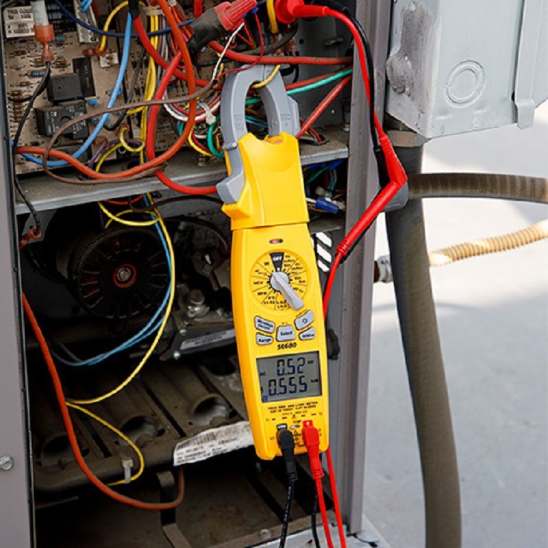 Multifunctional Clamp Meter with Rotatable Dial Wireless Rotatable Clamp Meter