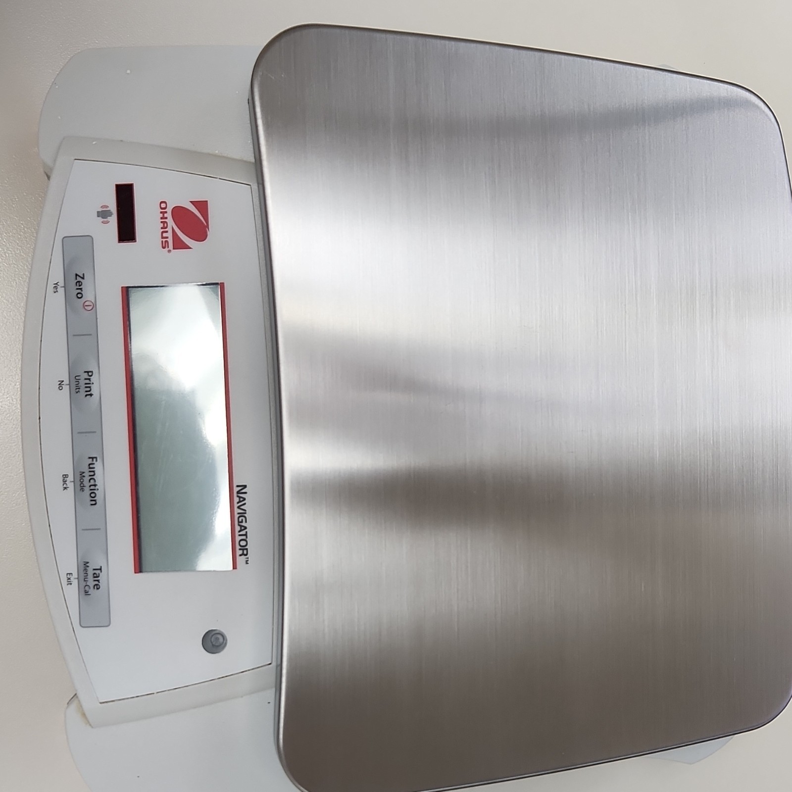Ohaus NVT2201 Tabletop Scale Auto-Off Backlit Battery Operated AC Adapter