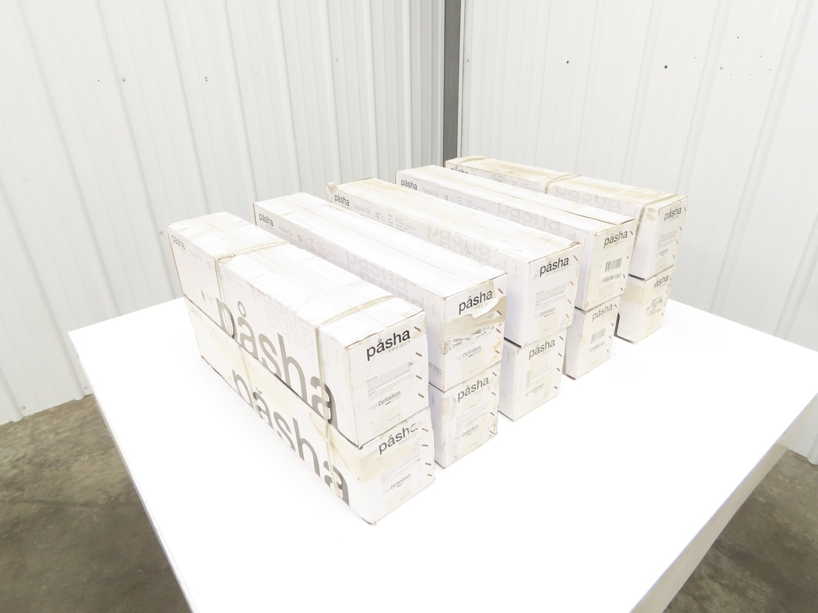 Pasha 6×24″ Belgian Linen Mica HD Rectified Porcelain Tile 9mm 135Sq Ft 11 Boxes