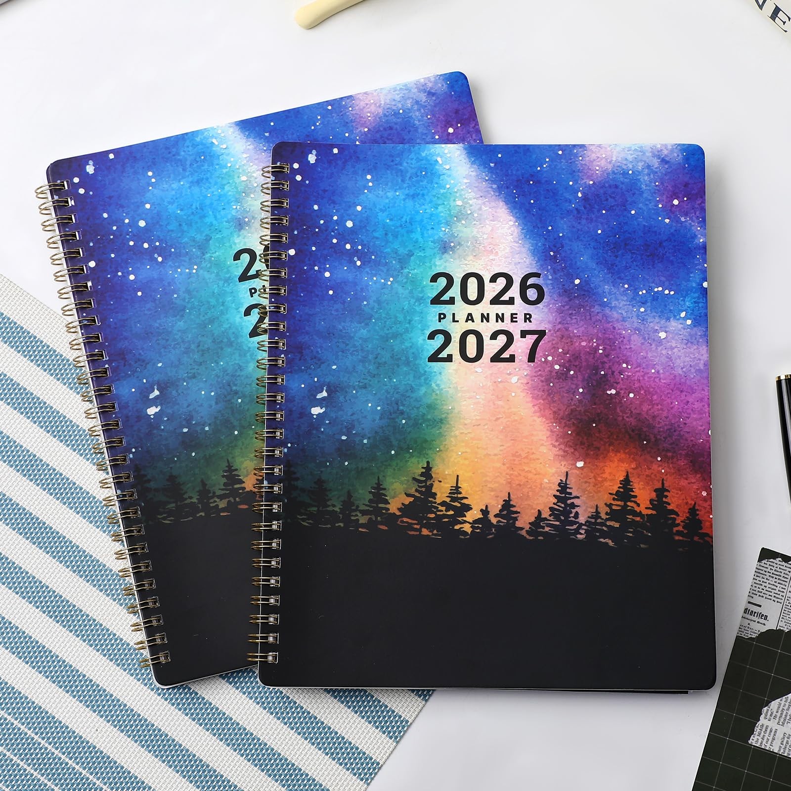 Planner 2026-2027 – Academic 136 pages, 8 X 10 inches, Colorful