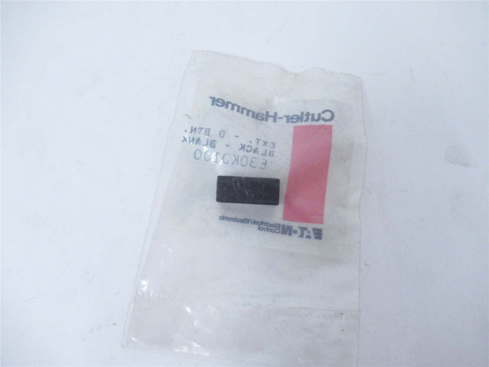 240457 New In Box; Eaton E30KD100 Cover – Blank Cap; Type D