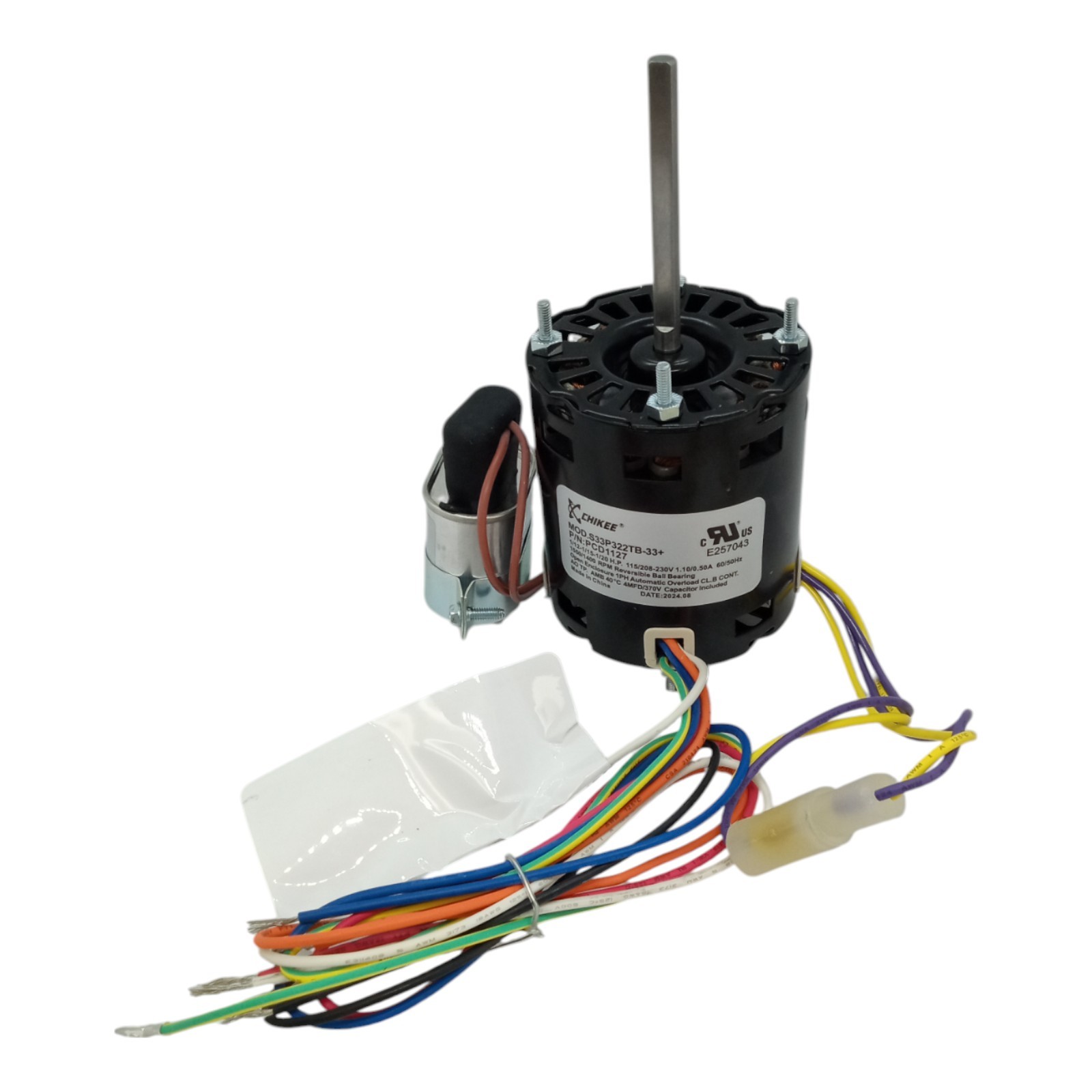 Refrigeration Motor for Bohn HeatCraft 5008S 5008T 25309101 Century 9721 Fasco