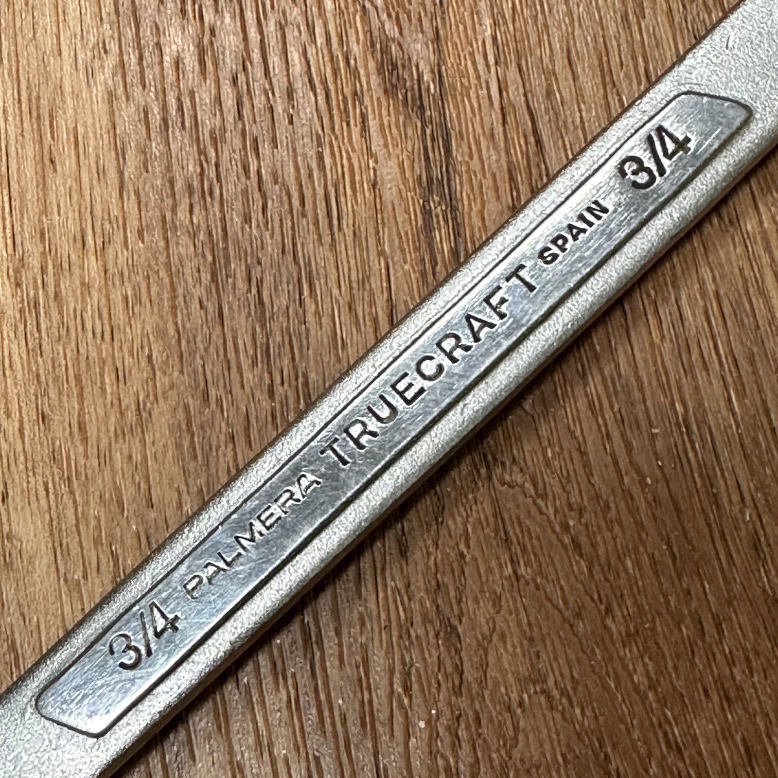 TRUECRAFT 3/4 Palmera Combination Wrench 12pt Alloy Steel Spain B107B