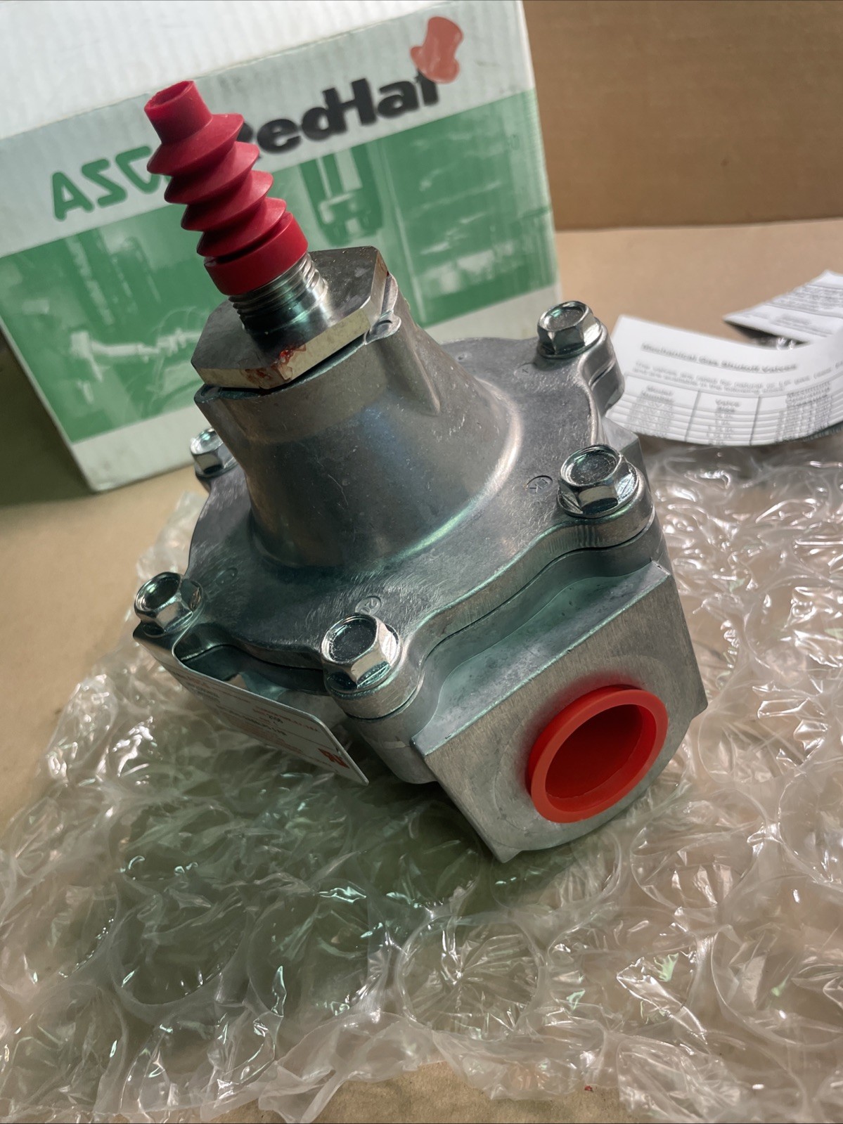 Asco RedHat HV2165852 2Way Release Valve 1″ NPT Natural LP Gas Buckeye BFGV-100