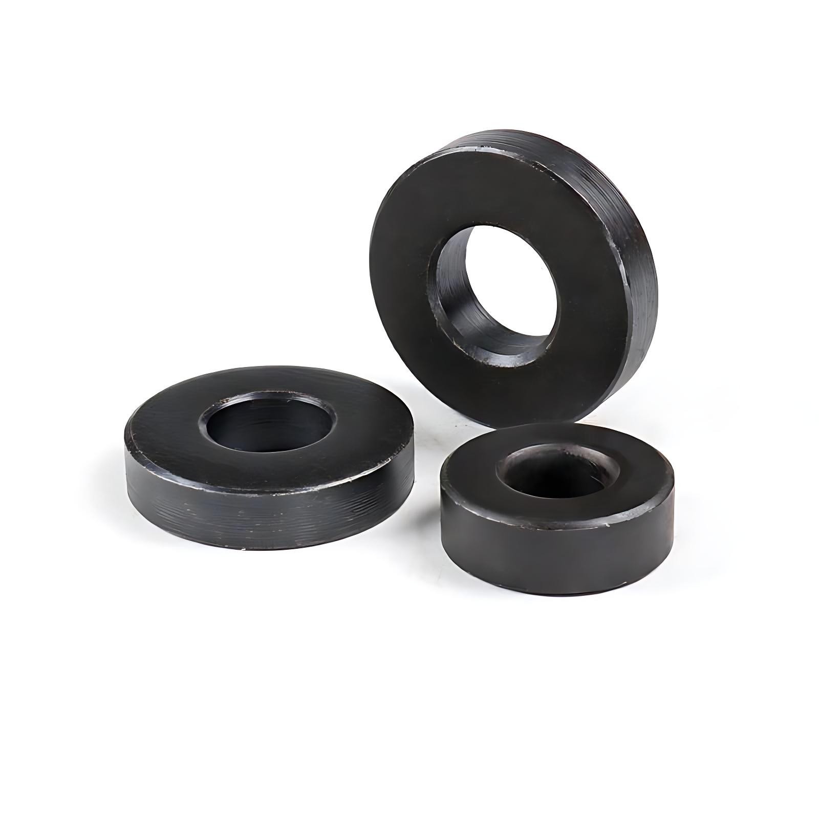 EXTRA THICK FLAT SPACER WASHERS BLACK CARBON STEEL DIN 7349 METRIC SIZES M6-M30