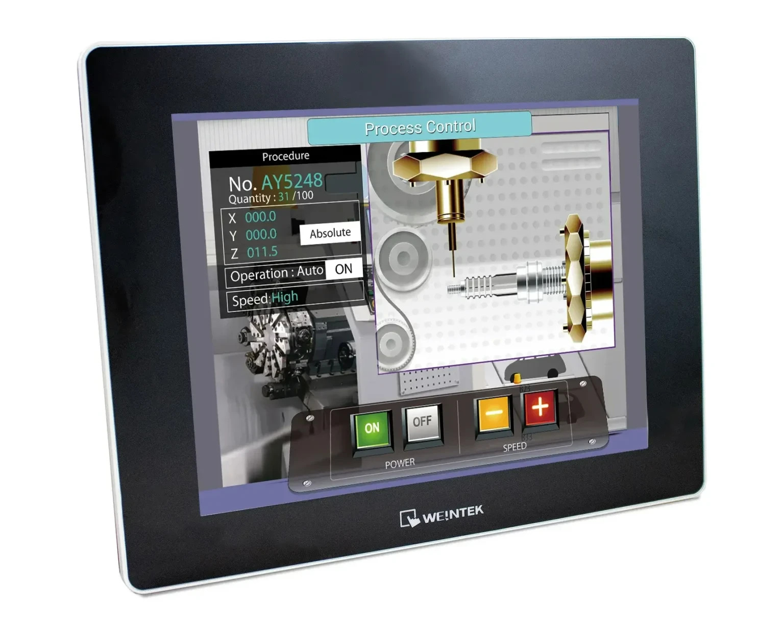 Weintek cMT3092X 9.7″ XGA TFT Touchscreen HMI Panel 1024×768