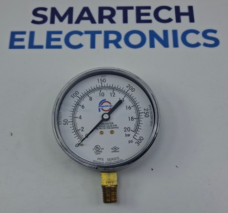 PFE3935R1R11 RAPIDROP Sprinkle Dry Pressure Guage 00PFE-090
