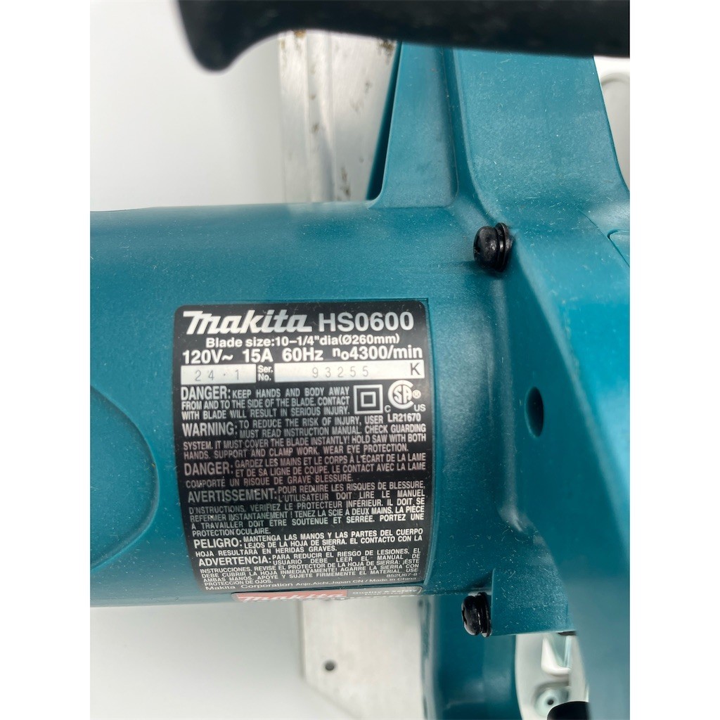 Makita 10-1/4 in Corded Circular Saw 120V 15A 4300 RPM w/ Rip Fence Refurb