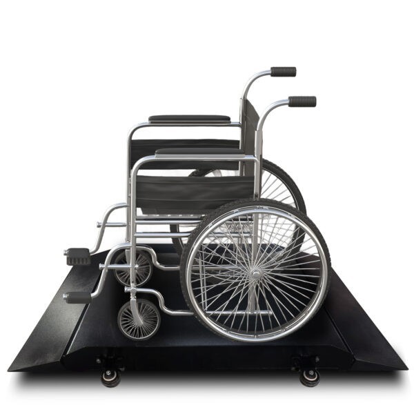 Refurbished Prime 1000lb Wheelchair Scale w/ Indicator Ultra Portable & Durable
