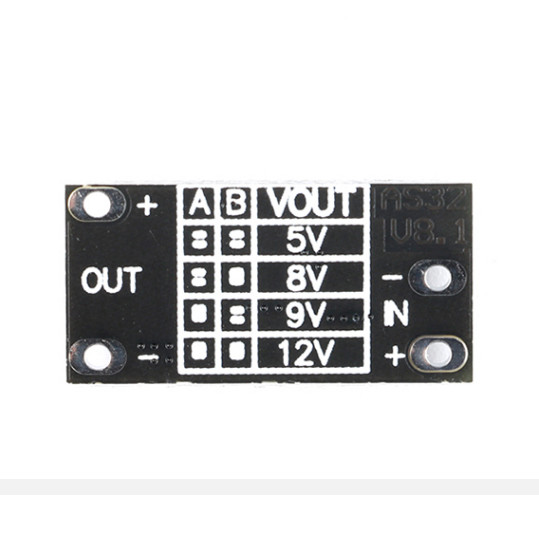 3.7V to 12V mini DC-DC boost module 5V/8V/9V/12V output lithium battery boost AS