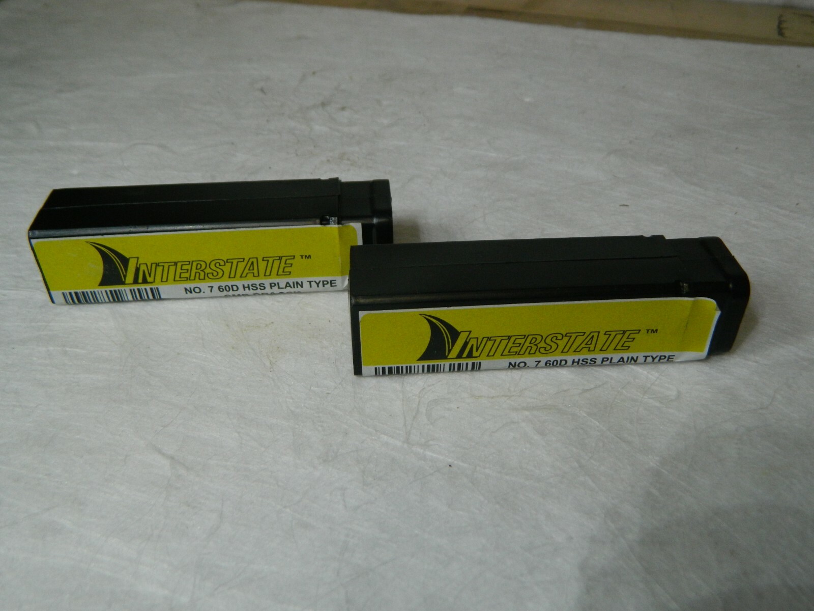 Interstate HSS Combo Drill & Countersink #7 60° 5/8" Body Diam Qty 2 01