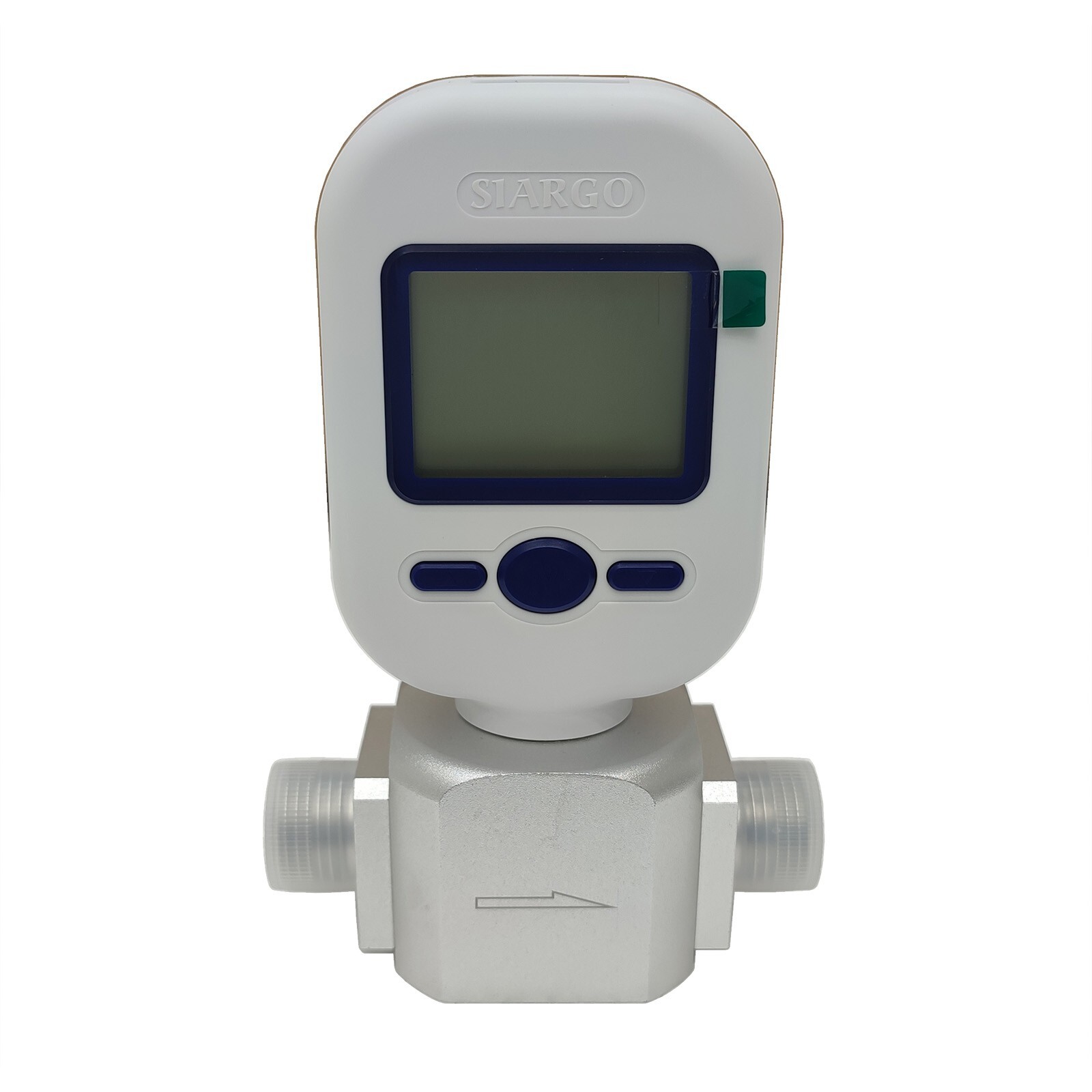 250L/min Electric Digital Gas Mass Flow Meter Oxygen Nitrogen Air Flow Tester