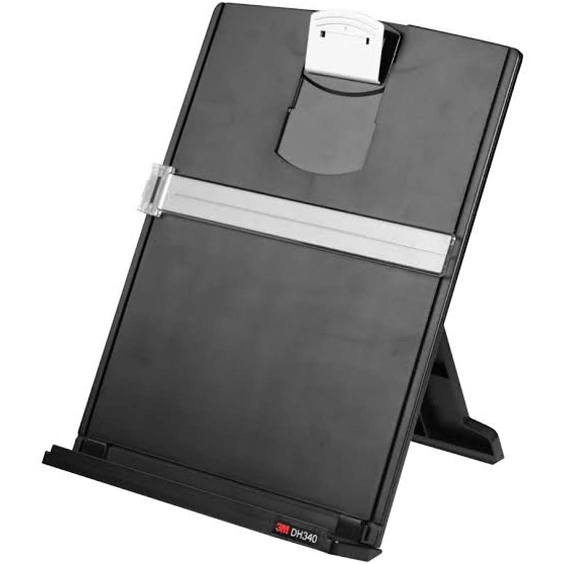 3M Desktop Document Holder (DH340MB): 3.375 in. x 12.0 in. / up to 150 sheets (B