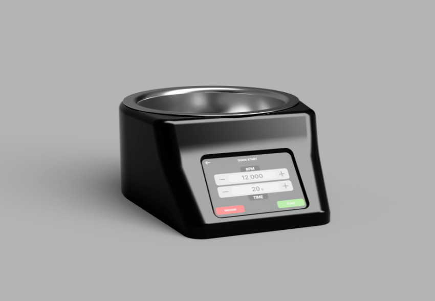 Lab Spin Coater – touchscreen interface, for thin coatings, up to 10k RPM 110V
