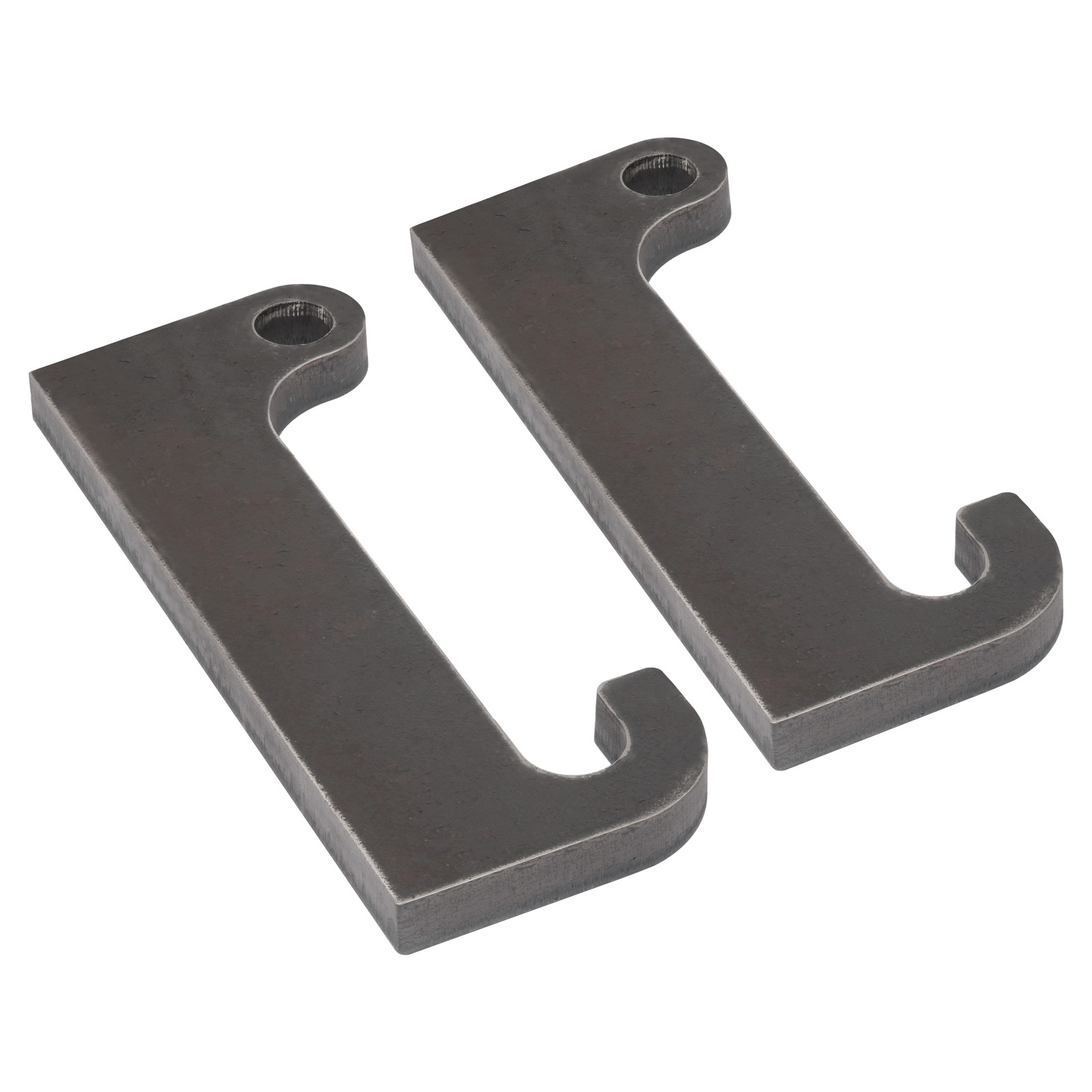 1 Pair Blank Quick Attach Loader Mounts For Cat IT28 Loader mounts Steel