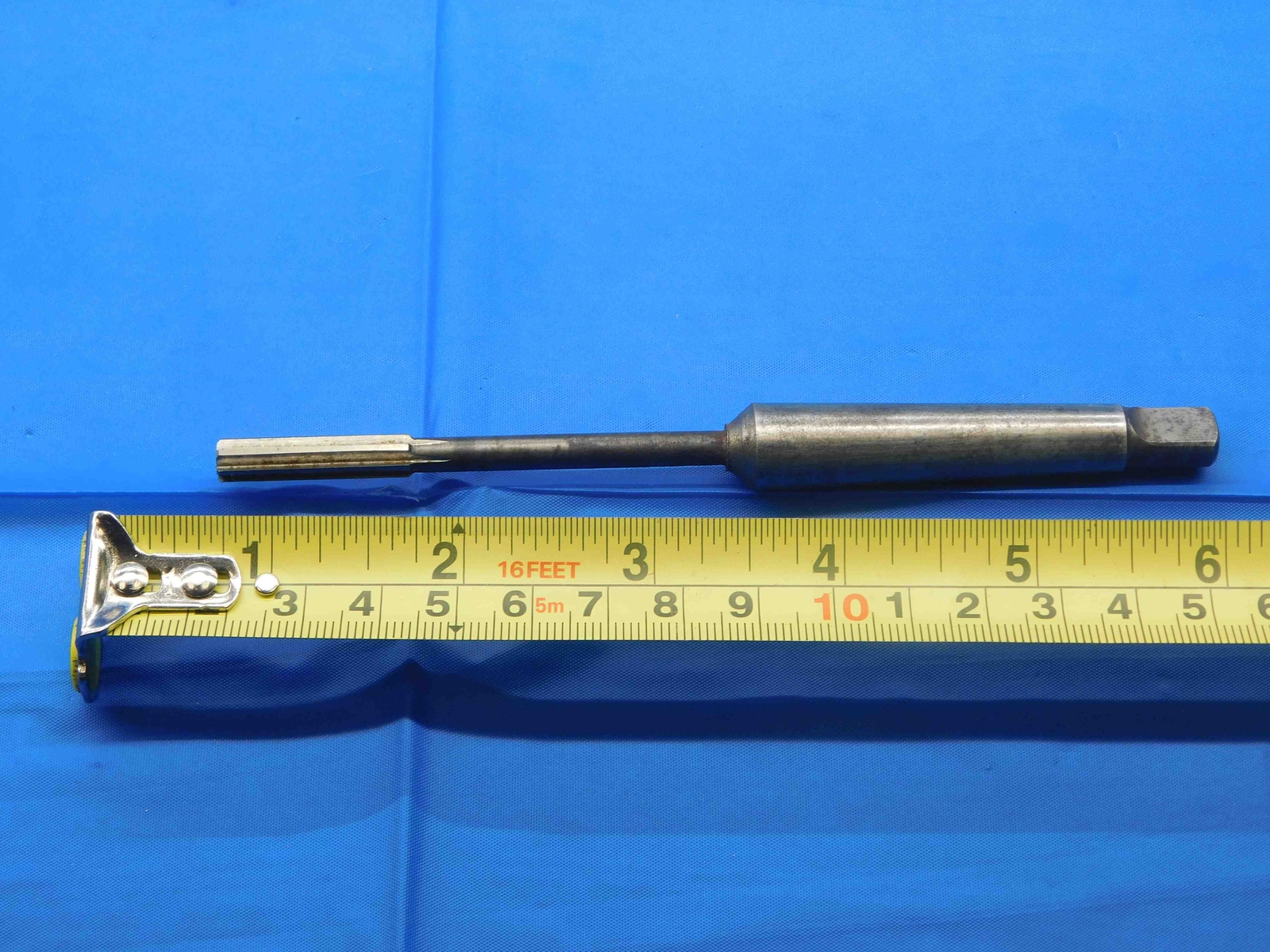 0.2362 OD HSS REAMER MT1 SHANK 6 FL .2362 15/64 .2500 -.0138 UNDERSIZE 6 mm