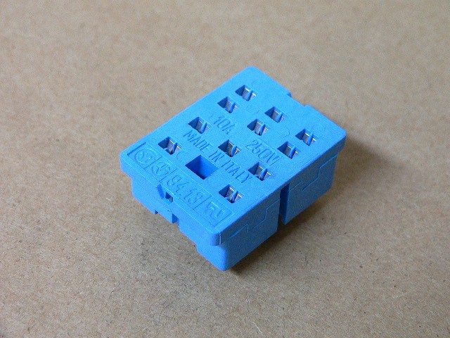 Finder 94.13 9413 Pcb Socket For 55.33 Relay (Blue