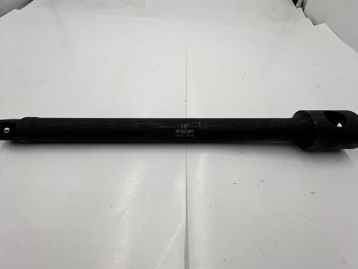Stark USA Drive Extension Impact CR-MO 18 Inch Length Heavy Duty Black