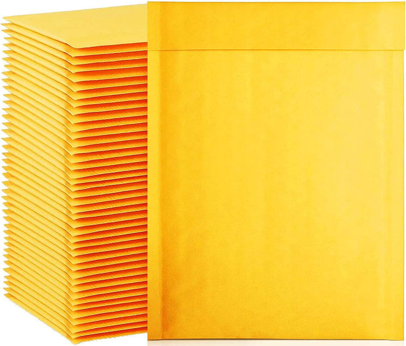 50 Pack #0 6.5×10 inch Kraft Bubble Envelopes Padded Seal Shipping Bag Mailers
