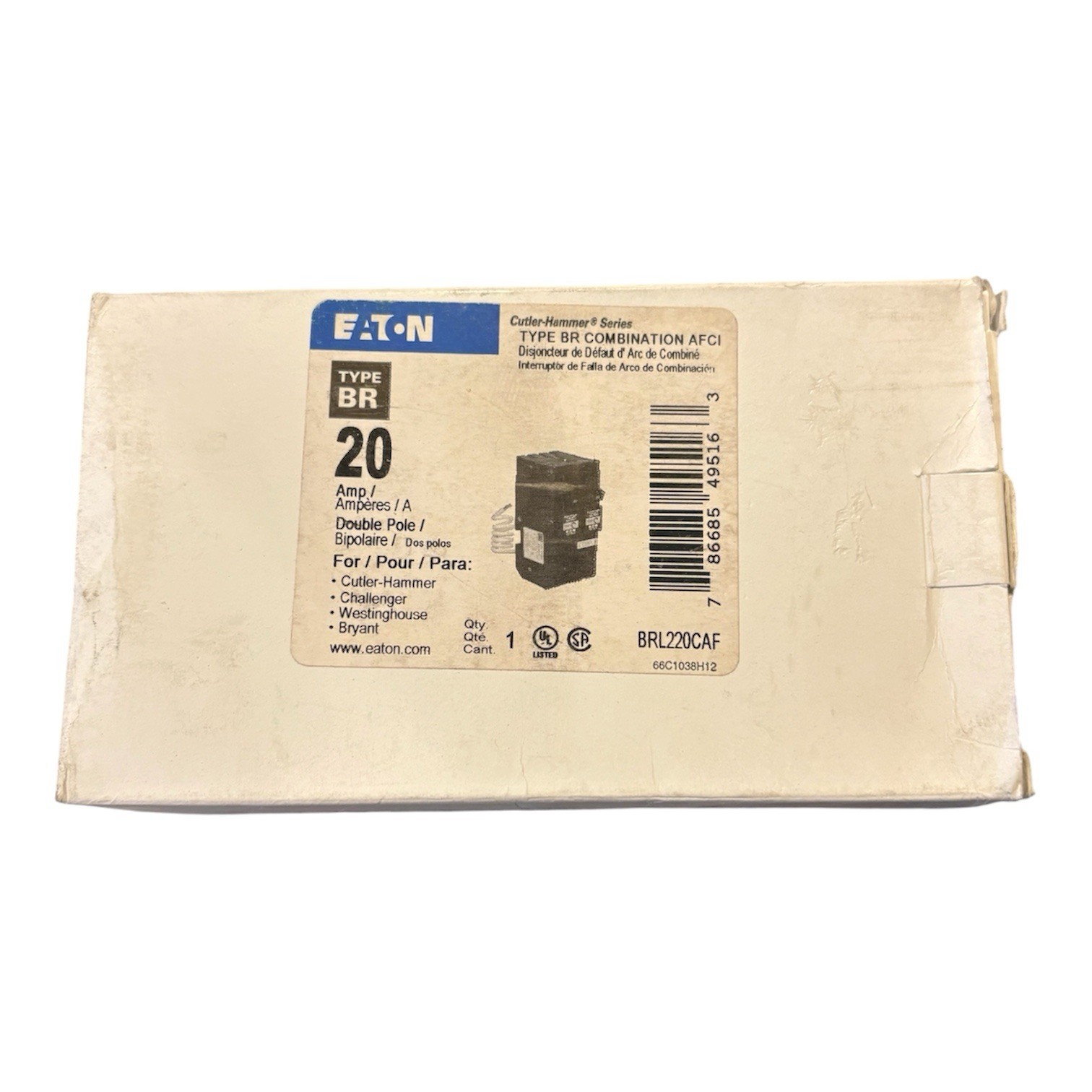 Eaton BRL220CAF Miniature Circuit Breakers