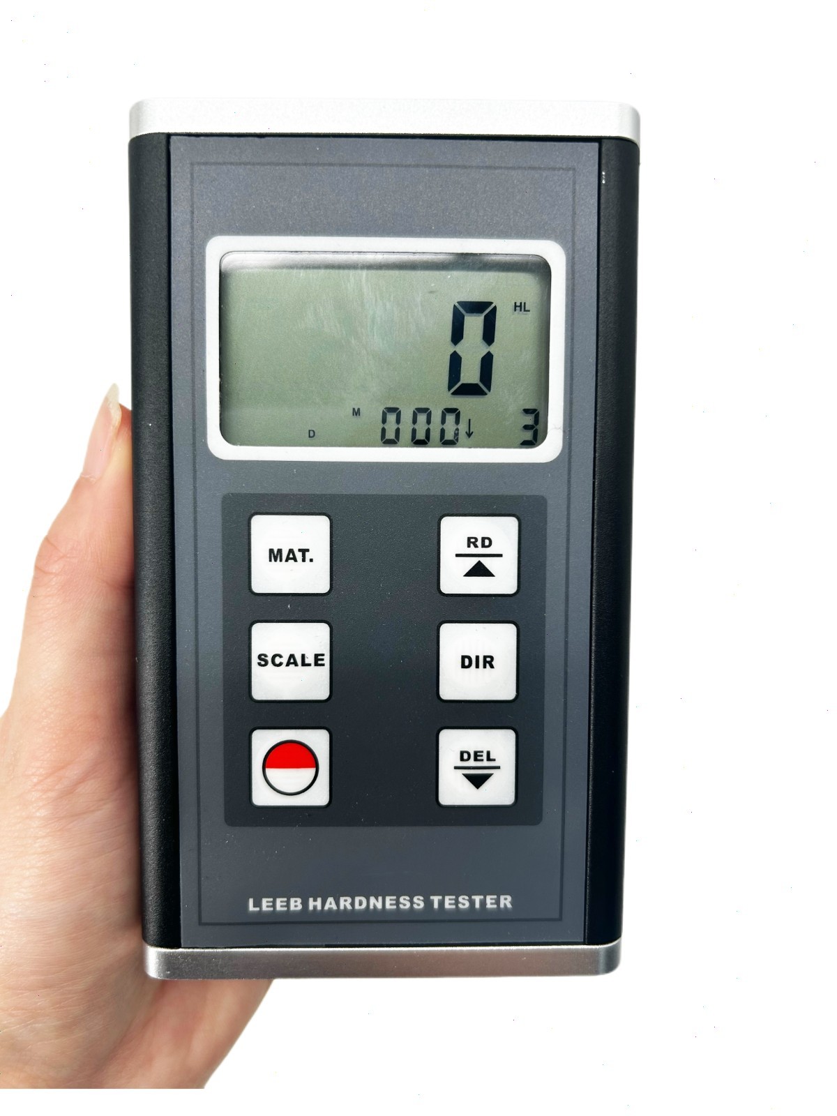 Digital Leeb Durometer with Low Battery Indication Range 170(HLD)~960(HLD)