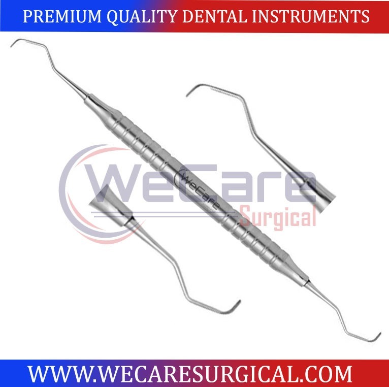 Gracey Curettes 3/4 Dental Periodontal Scaler & Curette DE Dental Instruments