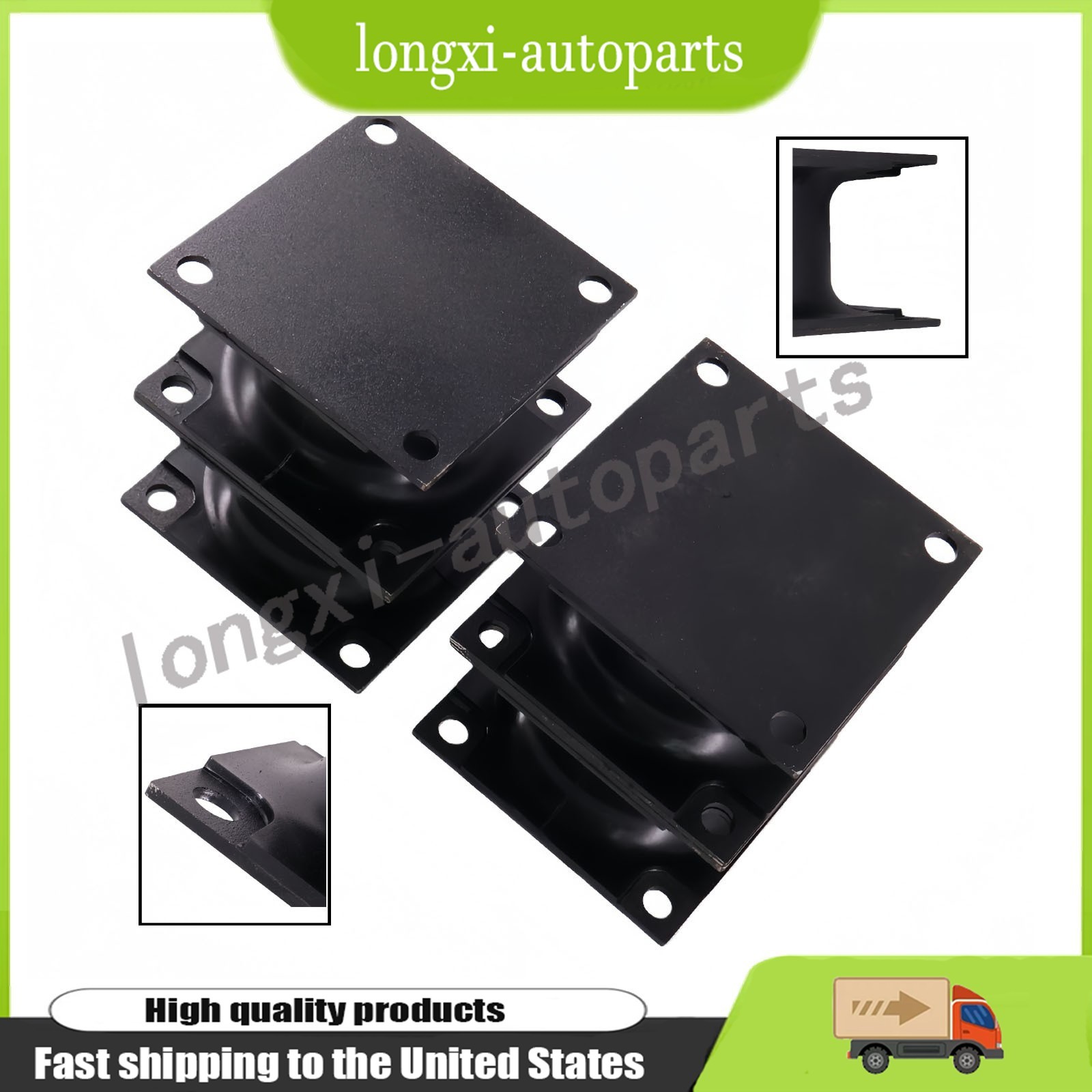 4X Rubber Shock Mount Fits Stanley Hydraulic HS6000 HS6019 HS6100 HS8000 HS11000